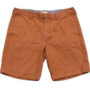 J. Crew Factory • Men’s Orange Chino Shorts - 33